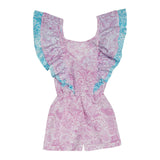 Kids Playsuits Marie Raxevsky Ruffles Playsuit Paisley Lilac Apoella
