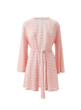 Kimono Melissa Odabash Anna Belted Knit Short Kimono Rose Apoella