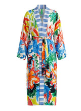 Kimono RIANNA + NINA Tropica Fruta Kimono Fruta Tropicana Blanca O/S / Tropicana Blanca Apoella