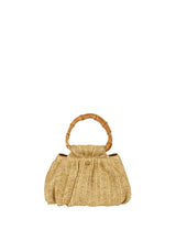 Mini Totes APOELLA Serifos Mini Bamboo Raffia Straw Bag O/S / Beige Apoella