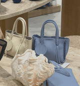Mini Totes Callista Crafts APOELLA x Callista Crafts Navarino Micro Tote – Limited Edition Beige Leather Tote Bag O/S Apoella