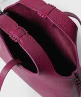 Mini Totes Callista Crafts Micro City Mini Tote Grained Leather Pink O/S / Pink Apoella