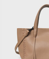 Mini Totes Callista Crafts Mini Tote Grained Leather Camel O/S Apoella