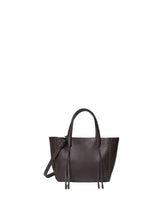 Mini Totes Callista Crafts Mini Tote Grained Leather Cocoa O/S Apoella