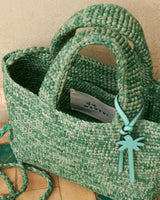Mini Totes Manebi New Sunset Bag Mini Emerald Melange O/S / Emerald Apoella