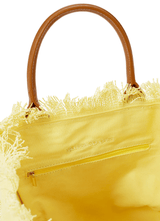 Mini Totes Melissa Odabash Porto Cervo Mini Tote Yellow / O/S Apoella