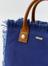 Mini Totes Melissa Odabash Porto Cervo Mini Tote Navy O/S Apoella