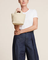 Mini Totes Naghedi St. Barths Petite Tote Ecru O/S Apoella