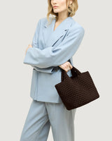 Mini Totes Naghedi St Barths Small Tote Chocolate O/S Apoella