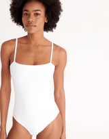 One-Piece Eres Aquarelle Tank Thin Straps One Piece Blanc Apoella