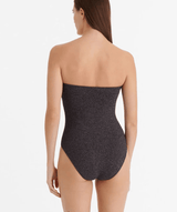One-Piece Eres Scintillant Bustier U One Piece Noir Lurex Apoella