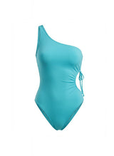 One-Piece Jade Swim Sena One Shoulder One Piece Aqua Apoella