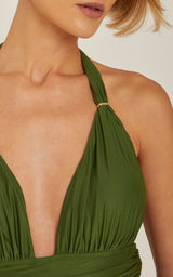 One-Piece Lenny Niemeyer Adjustable Halter One-piece Cactus Apoella