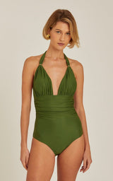 One-Piece Lenny Niemeyer Adjustable Halter One-piece Cactus Apoella
