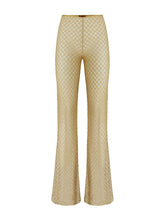 Pants Missoni Wide Pants in Lamé Viscose with Raschel Detailing Apoella
