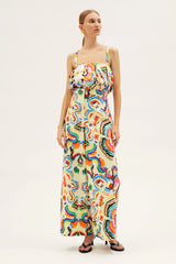 Pants RIANNA + NINA Tropica Fruta Pants Mona Zugla Apoella