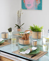 Placemats Alexandra Koumba Wicker Placemat TAUPE / O/S Apoella