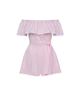 Playsuit Apoella Artemis Off Shoulder Playsuit Pink Apoella