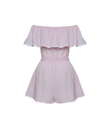 Playsuit Apoella Artemis Off Shoulder Playsuit Pink Apoella