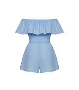 Playsuit Apoella Artemis Off Shoulder Playsuit Sky Apoella