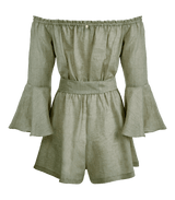 Playsuit Apoella Electra Linen Off Shoulder Playsuit Apoella