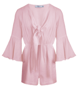 Playsuit Apoella Penelope Bow Linen Playsuit S/M / Pink Apoella