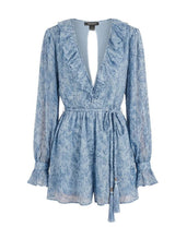 Playsuit Sabina Musayev Myla Longsleeve Ruffled Playsuit Apoella