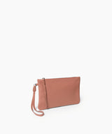 Pochette Callista Crafts Slim Pochette Grained Leather Peach O/S / Peach Apoella