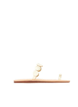 Sandals Ancient Greek Sandals Calisto Mirror Sandals Gold Apoella