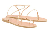 Sandals Ancient Greek Sandals Chora Strap Sandals Platinum Apoella