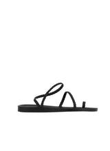 Sandals Ancient Greek Sandals Eleftheria Jelly Sandals Black Apoella