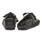 Sandals Ancient Greek Sandals Naveta Raffia Mule Black Apoella