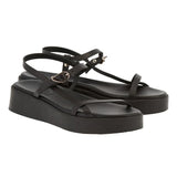Sandals Ancient Greek Sandals Politia Vachetta Wavesole Sandals Black Apoella