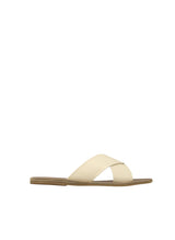 Sandals Ancient Greek Sandals Thais Links Slide Sandals Off White Apoella