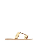 Sandals Ancient Greek Sandals Uranos Mirror Sandals Gold Apoella