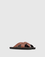 Sandals Castaner Keanu Leather Sandals Marron Choc Apoella