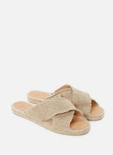 Sandals Castaner Palmera Flat Sandals Oro Claro Apoella