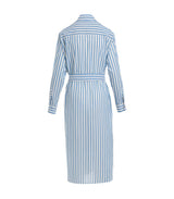 Shirtdress Apoella Kallia Midi Shirtdress Sky/Yellow Stripes Apoella