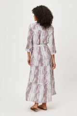 Shirtdress Heidi Klein Relaxed Maxi Shirtdress Snake Apoella