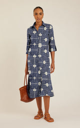 Shirtdress Lenny Niemeyer Side Slit Long Shirtdress Paros Apoella