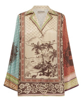Shirts Alémais Alberta Silk Shirt Multi Apoella