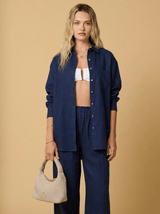 Shirts Apoella Charis Loose Shirt Denim Apoella