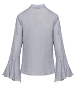 Shirts Apoella Virginia Frill Shirt Grey Apoella