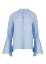 Shirts Apoella Virginia Shirt With Frills Sky Apoella