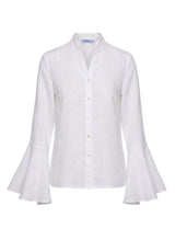 Shirts Apoella Virginia Shirt With Frills White Apoella
