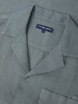 Shirts Frescobol Carioca Angelo Linen Short Sleeve Shirt Coastal Blue Apoella