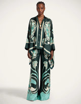 Shirts La DoubleJ Foulard Shirt Dark Green Apoella