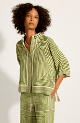Shirts Lenny Niemeyer Wide Short Sleeve Shirt Labyrinth Apoella