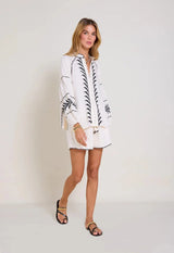 Shirts Scarlett Poppies Pallazzio Shirt Antique White Apoella