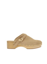 Shoes Ancient Greek Sandals Classic Closed Leather Clog Camel Apoella